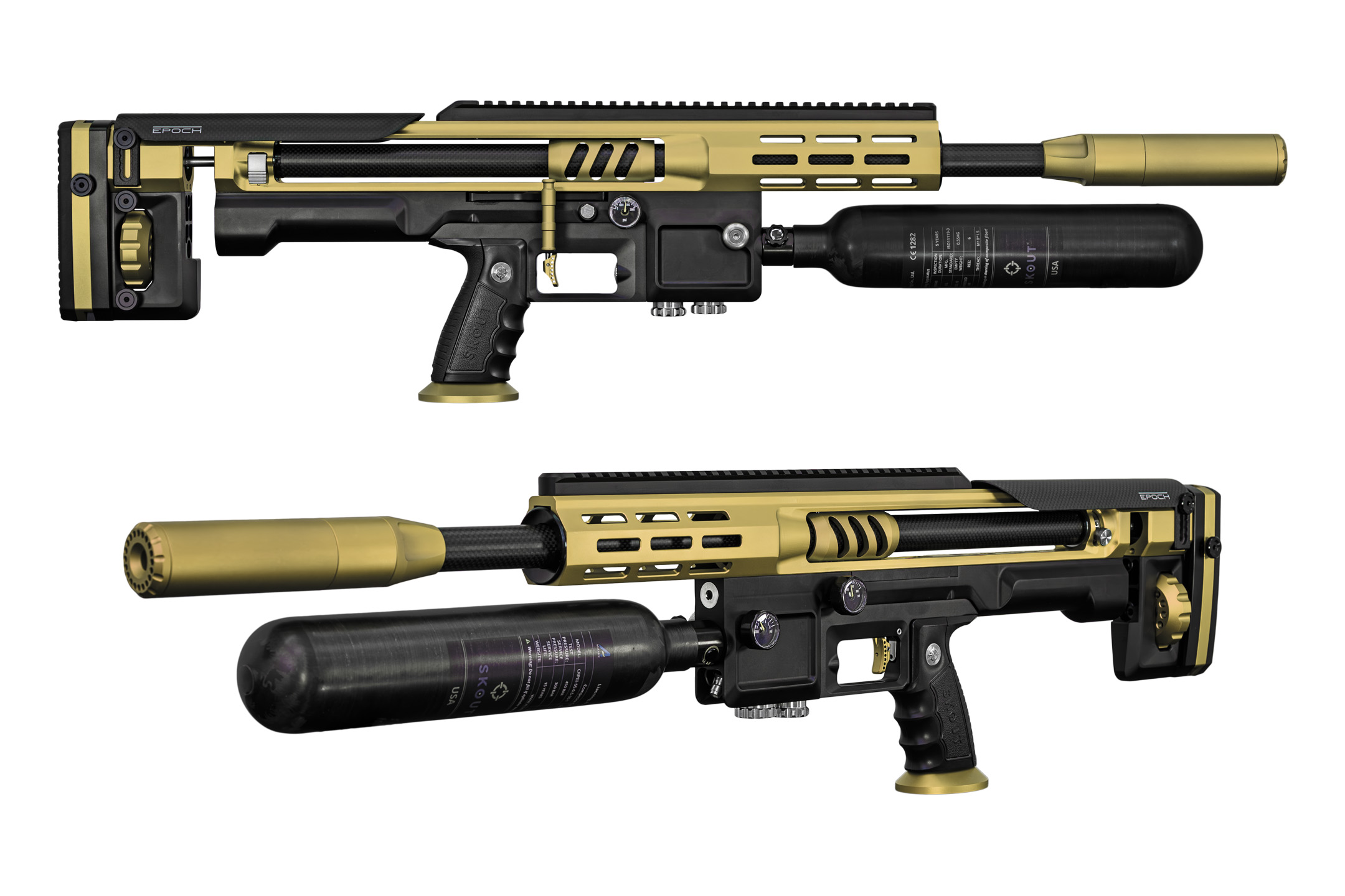 SKOUT AIRGUNS EPOCH- Champagne Gold