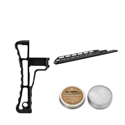 SKOUT EVO accessories: skeleton stock, EVO ARCA rail and HPS lube