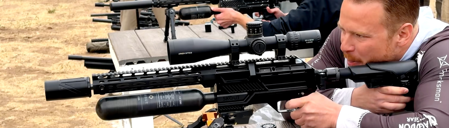 skout-semi-range-banner-full SKOUT Semi air rifle on the firing line