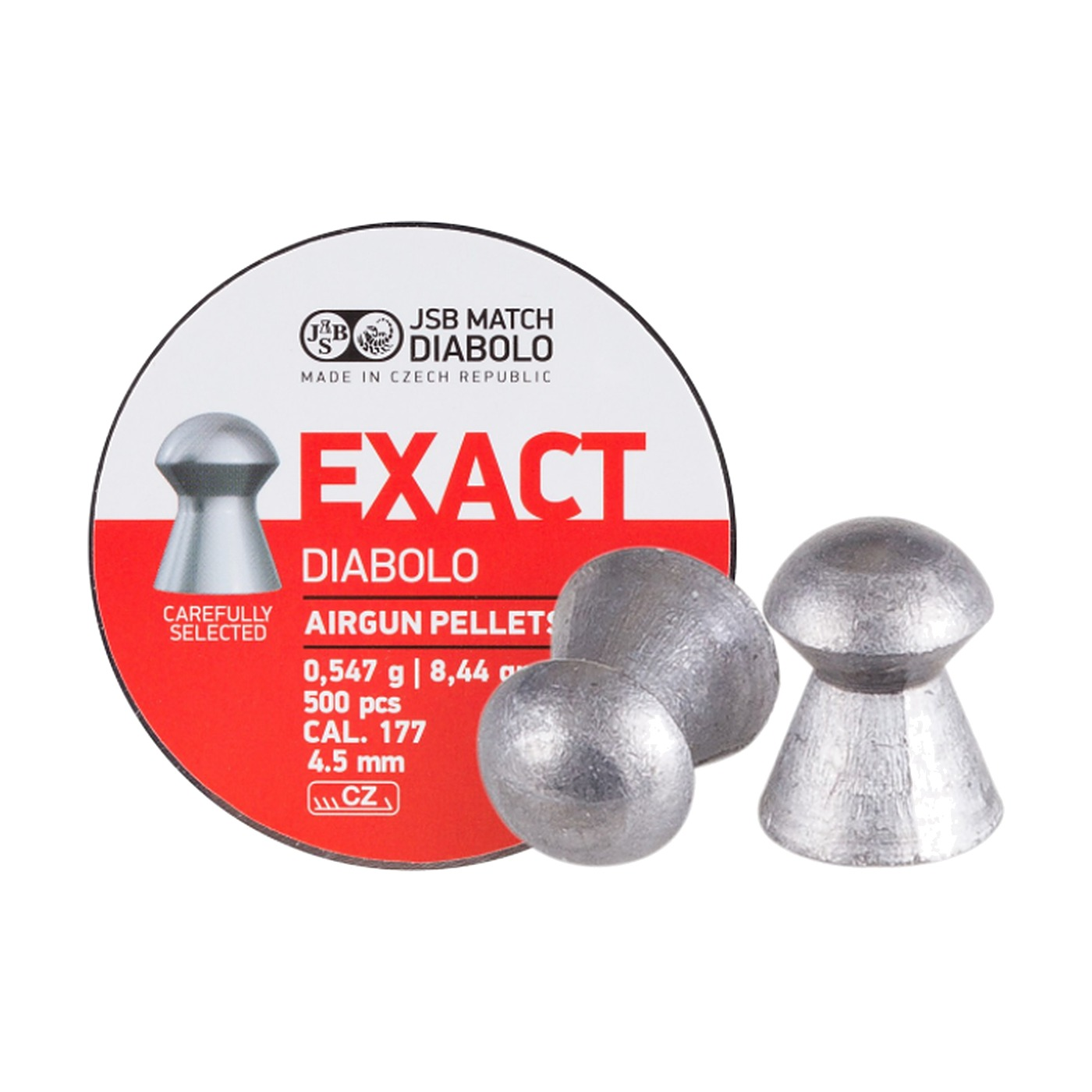 JSB Exact Diabolo Pellets .177 (8.44 gr) tin