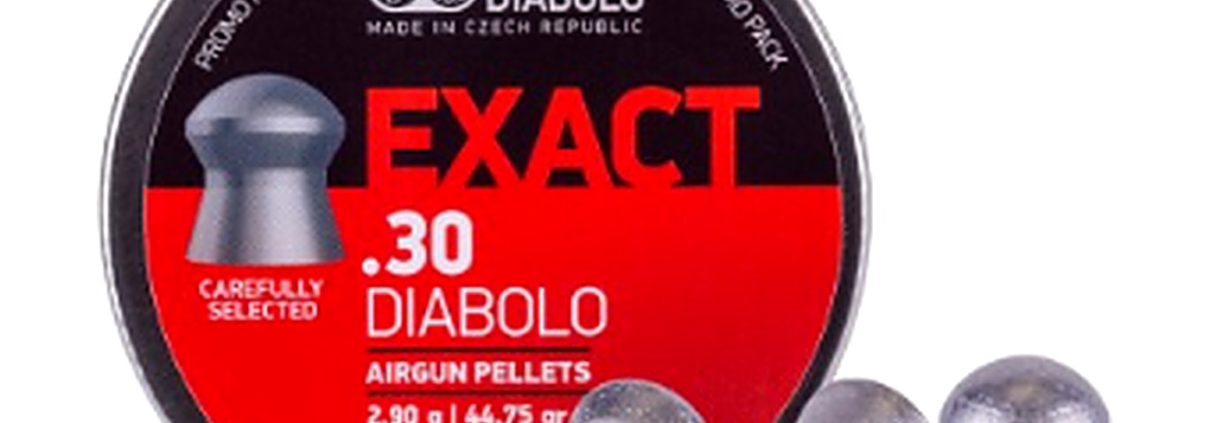 JSB Exact .30 caliber diabolo pellets JSB Exact .30 caliber diabolo pellets, 44.75 grain