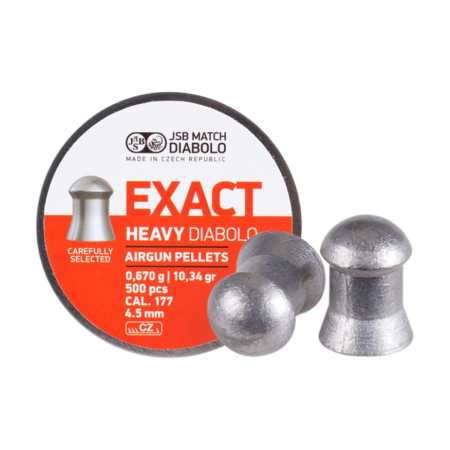 JSB Exact Heavy Diabolo Pellets .177 (10.34 gr) tin