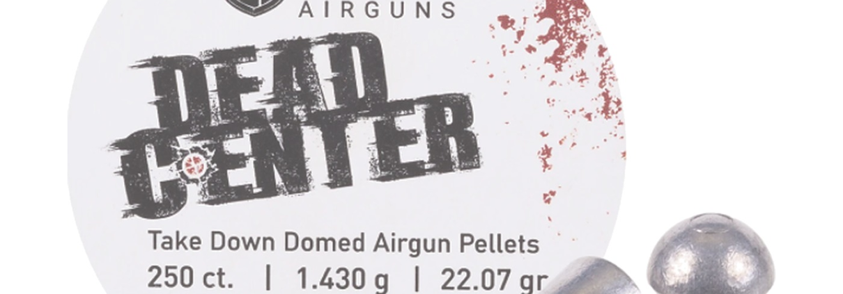 JTS Dead Center .22 caliber domed pellets, 22.07 grain, 250 count