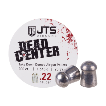 JTS Dead Center Domed Pellets .22 (25.39 gr) tin