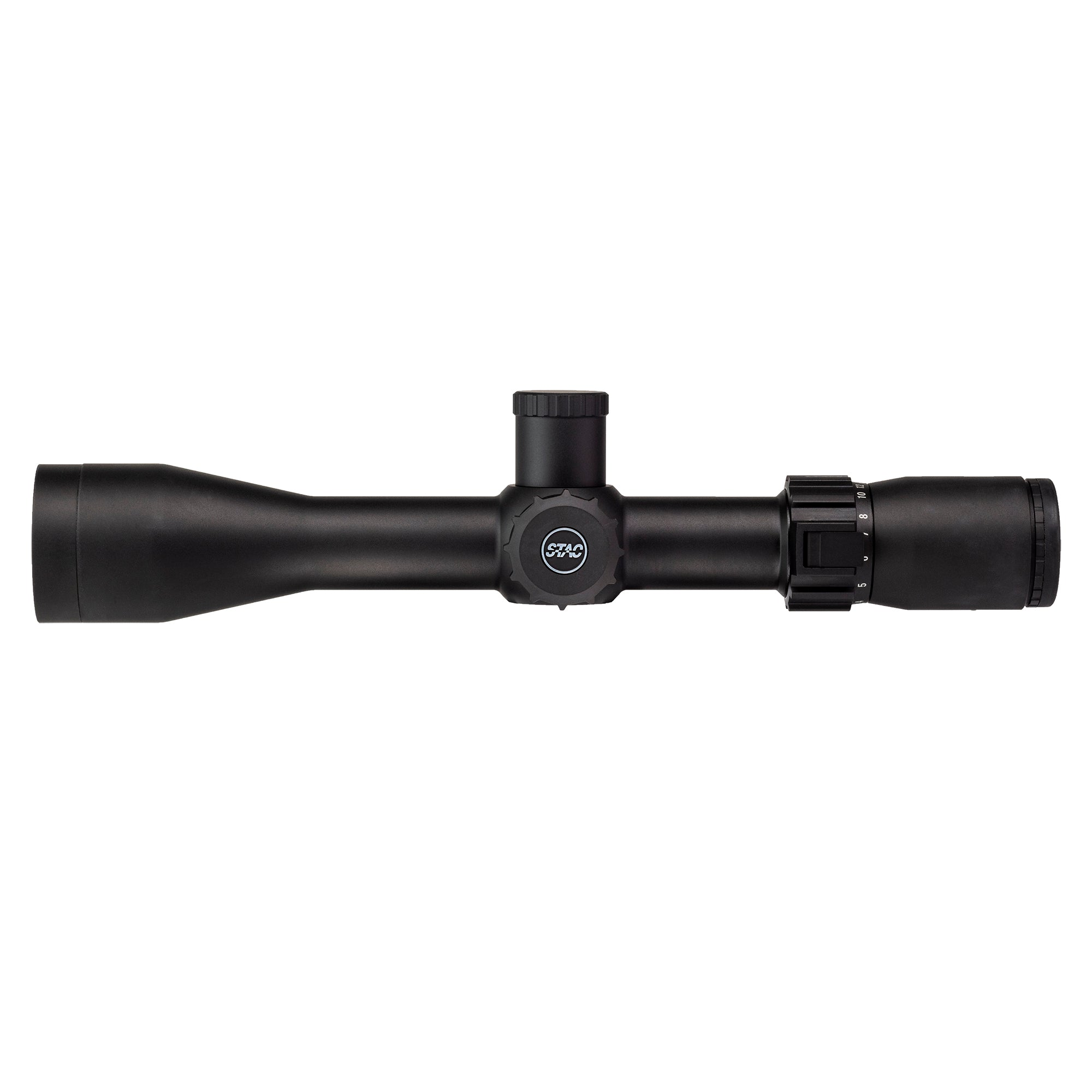 Sightron S-TAC 3-16×42 riflescope, left side Sightron S-TAC 3-16x42 riflescope, left side