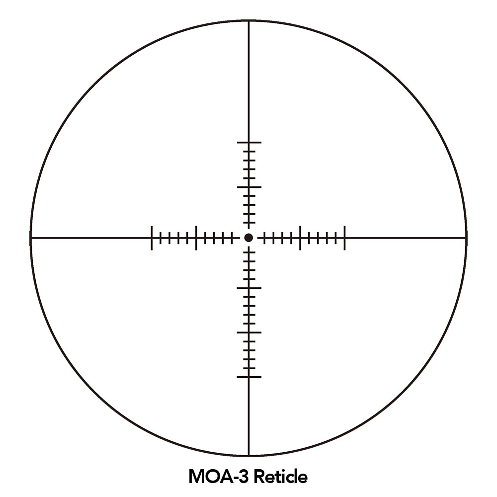 Sightron MOA-3 reticle Sightron MOA-3 reticle