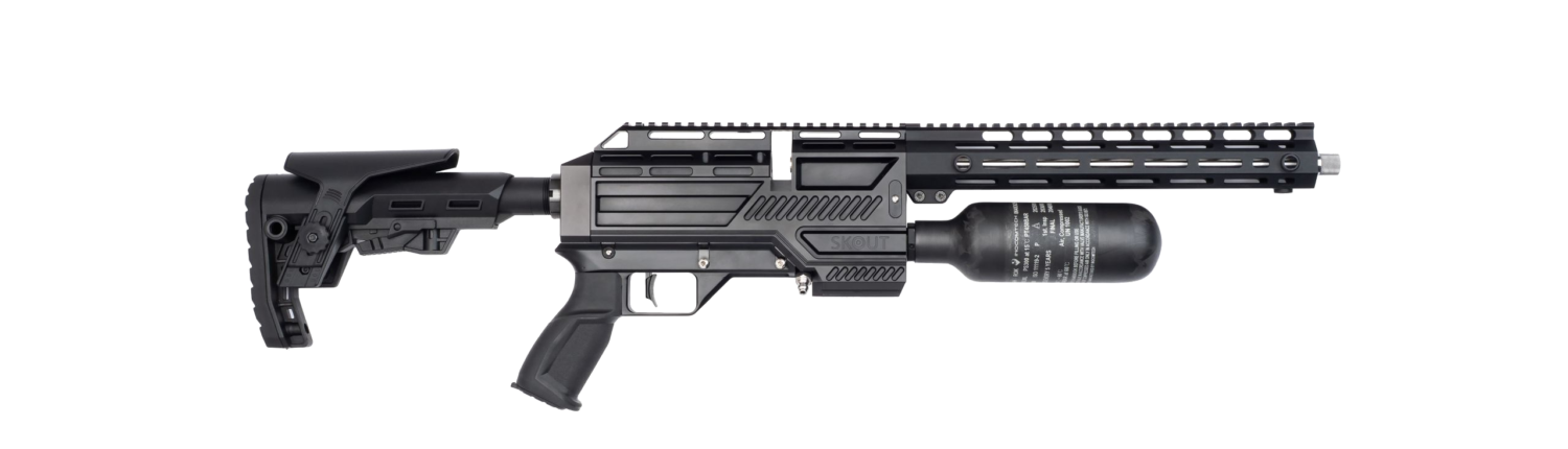 SKOUT Semi side (transparent) SKOUT Semi air rifle